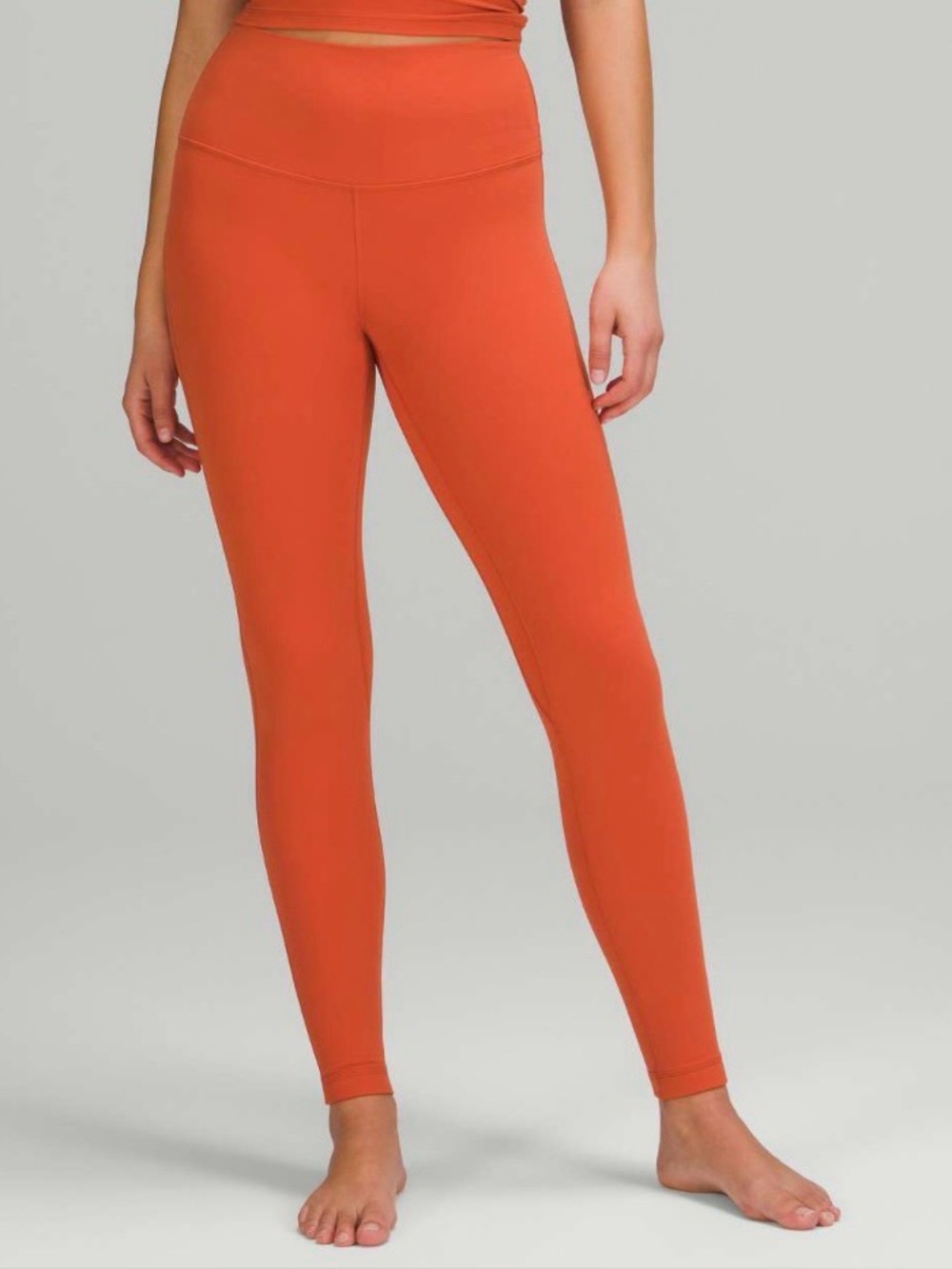 Lululemon Align High Rise Pant 28” Size 2 Canyon Orange